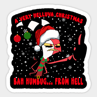 Blitzo's Bah Humbug Sticker